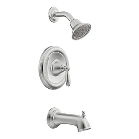 Moen T62153 Brantford Posi-Temp Tub and Shower Trim Kit without Valve, Chrome