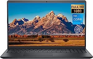 Dell Inspiron 3511 Laptop, 15.6" Full HD Touchscreen, Intel Core i5-1135G7 (Beats Intel i7-1065G7), 16GB DDR4 RAM, 2TB PCIe SSD, SD Card Reader, HDMI, Wi-Fi, Windows 11 Home, Black