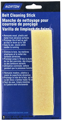 Norton Belt Cleaning Stick 6" Length x 1-3/8" Width x 1-3/8" Height (Pack of 1)