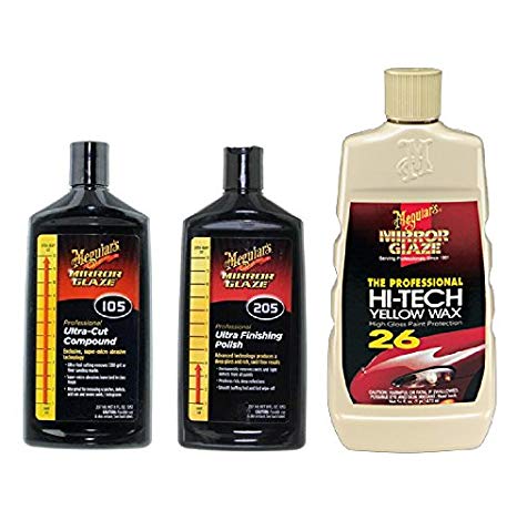 Meguiar's M10508 Paint Compound   M20508 Car Polish   M2616 Car Wax