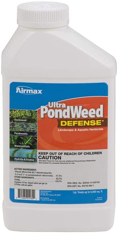 Airmax Ultra Pondweed Defense Aquatic Herbicide, 1 Quart (32 Ounce)