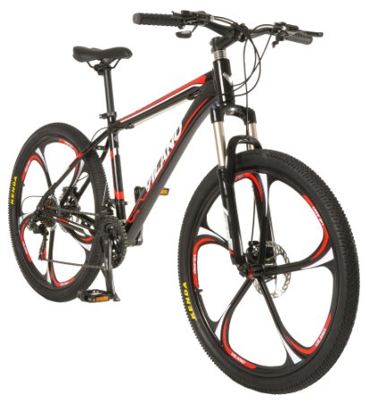 Vilano 26-Inch Frame Mountain Bike Ridge 2.0 MTB 21 Speed Shimano with Disc Brakes