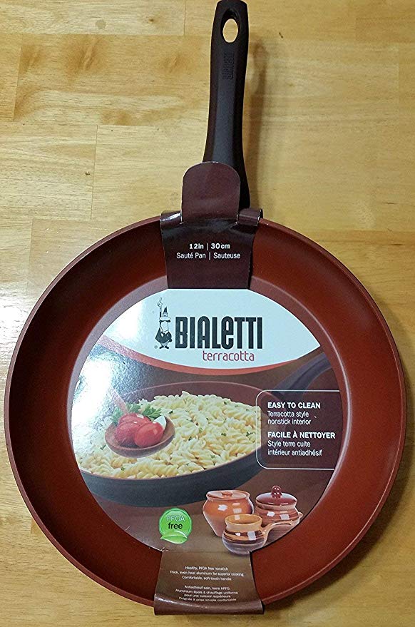 Bialetti Terracotta 12 inch Sautee Pan