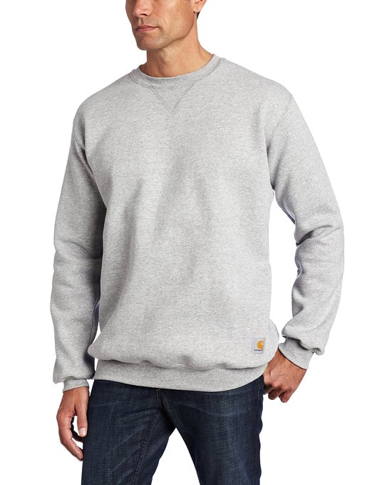 Carhartt Men's Crewneck Midweight Sweatshirt K124