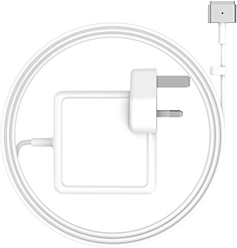 BETIONE Compatible With MacBook Air Charger, Replacement 45W MagSafe 2 Power Adapter Charger for Mac Book A1466 A1435 2012 Late-2018 Summer