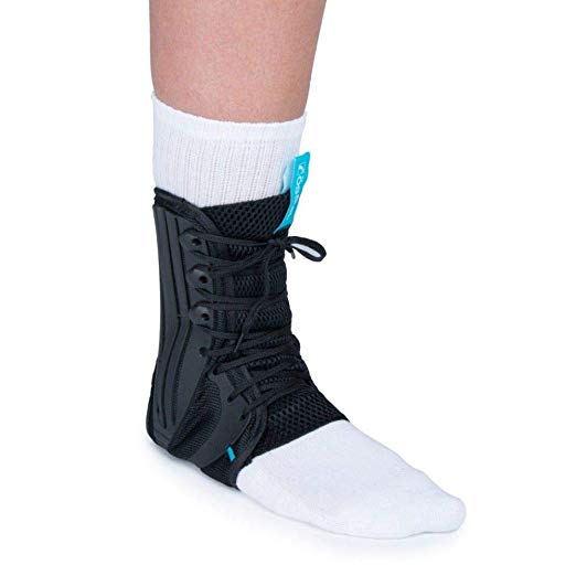 Ossur Formfit Ankle Brace, Standard Version - Breathable Material, Quick Lace Up & Inversion/Eversion Control (Small)