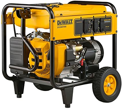 DEWALT PMC167000.01 DXGNR7000 Portable Generator, Yellow, Black