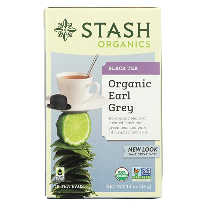 Stash Tea - Organic Earl Grey (6 Pack)