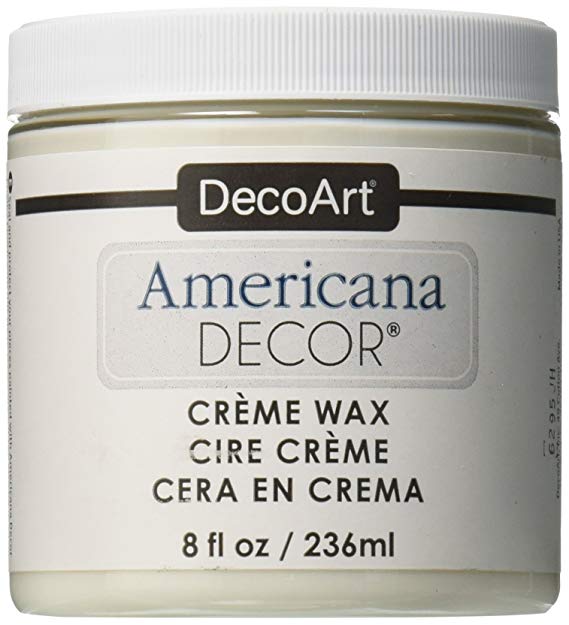 Deco Art Americana Decor Creme Wax, 8-Ounce, Clear