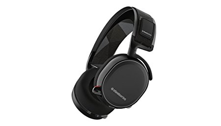 SteelSeries Arctis 7 Lag-Free Wireless Gaming Headset with DTS Headphone:X 7.1 Surround for PC, PlayStation 4, VR, Mac and Wired for Xbox One, Android and iOS - Black (Certified Refurbished)