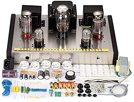 Nobsound EL34 Class A Single-Ended Tube Amplifier Stereo HiFi Amp DIY Kit 1Set