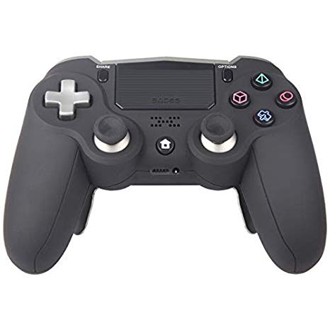 PS4 Wireless Controller, SADES C100 Professional PS4 Controller Bluetooth Gamepad for PlayStation 4 Game(Black)