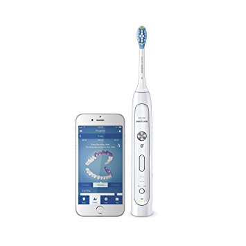 Philips Sonicare Flexcare Platinum Bluetooth Connected Rechargeable Electric Toothbrush with 3 Brushing Modes, Intensity Control and Sanitizer , HX9192/01