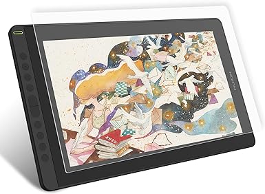 HUION Drawing Tablet Anti-Glare Matte Screen Protector, Anti-Scratch Protector Film for Pen Display Kamvas 16 (2021)