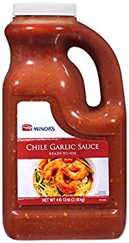 Minor's Sauce, Chile Garlic, 77 oz