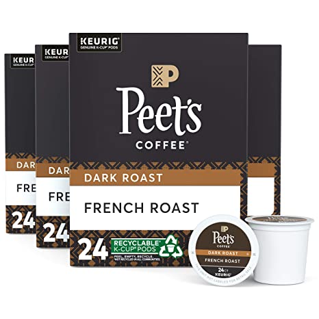 Peet's Coffee Bestsellers Variety Pack, 60 Count Single Serve K-Cup Coffee Pods for Keurig Coffee Maker