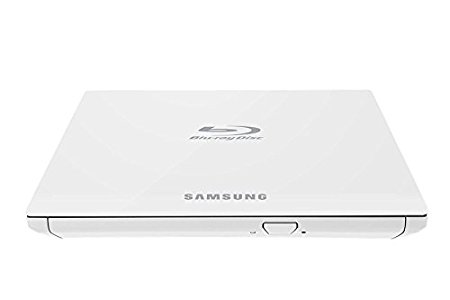 Samsung SE-506CB/RSWD External Blu-Ray 6x Recorder, Retail, white