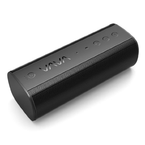 Bluetooth Speakers VAVA Voom 20 Portable Wireless Speaker with Dual 8W Drivers & 2 Passive Subwoofers (IPX5 Splash Proof, Power Bank Slot for Phones Charging, AptX)