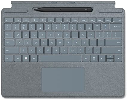 Microsoft Surface Pro Signature Keyboard with Microsoft Surface Slim Pen 2 - Ice Blue