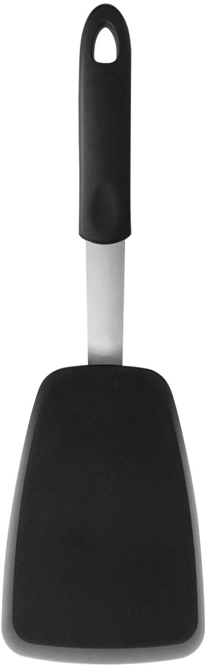 Unicook Flexible Silicone Spatula, 600°F Heat Resistant Turner, Essential Kitchen Cooking Utensil, Ideal for Flipping Eggs, Burgers, Pancakes and More, Large
