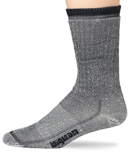 Men's Merino Wool Comfort Hiker Crew Length 2-Pack Socks