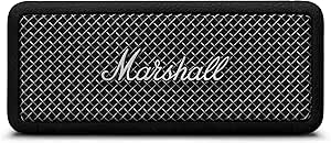 Marshall Emberton II Portable Bluetooth Speaker, Black & Steel