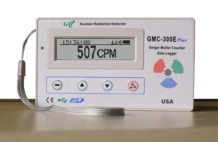 GQ GMC-300E-Plus Digital Geiger Counter Nuclear Radiation Detector Monitor Meter dosimeter Beta Gamma X ray data logger recorder realtime monitoring test equipment