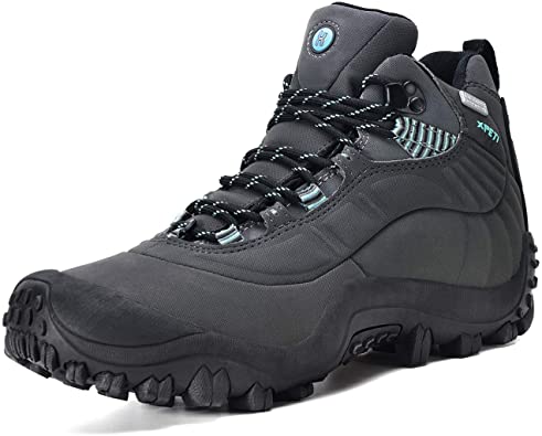 Manfen Women's Hiking Boots Lightweight Waterproof Hunting Boots, Ankle Support