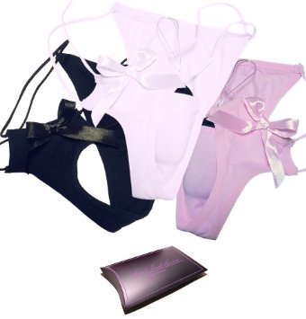 Remote Control Panties Wireless Vibrating with Discrete Key Chain Remote as seen on The Ugly Truth (3 Pairs; Fits All)