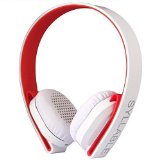 Wireless HeadphoneSyllable G600 Wireless Stereo Bluetooth 40 Headphone with Adjustable 35mm Audio Cable for IOS Android Phones PC NB Tablet and Any Device White