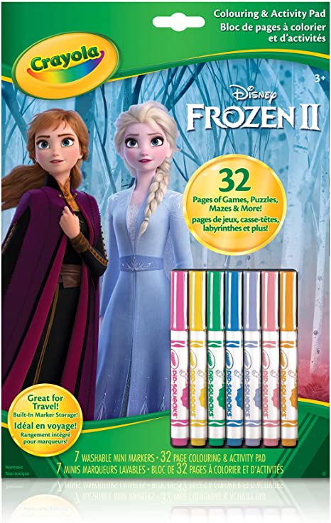 Crayola Coloring & Activity Pad Disney Frozen 2 Arts & Crafts