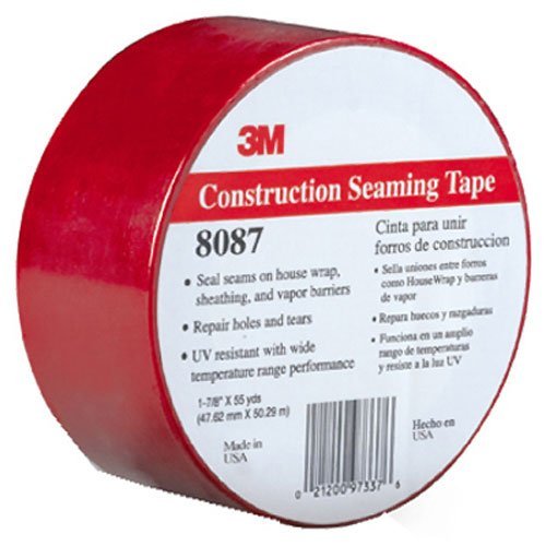 3M Construction Seaming Tape 8087CW, Red, 48 mm x 50 m