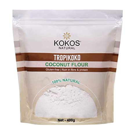 Kokos Natural Coconut Flour Pouch, 400 g