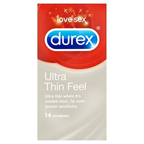 Durex Ultra Thin Feel Condoms (Pack of 14)