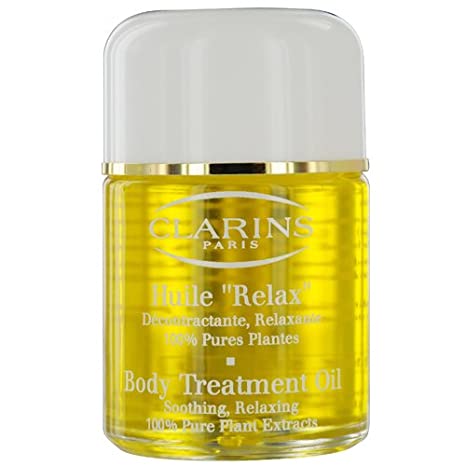 Clarins Body Treatment Oil-Soothing, Relaxing, 3.4-Ounce Box