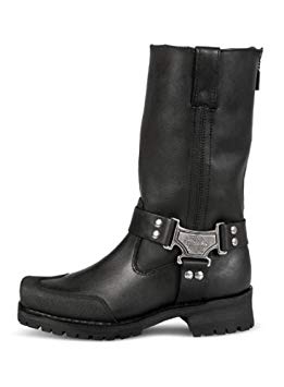 Milwaukee Motorcycle Clothing Company Men's Drag Harness Motorcycle Boots (Size 11D)