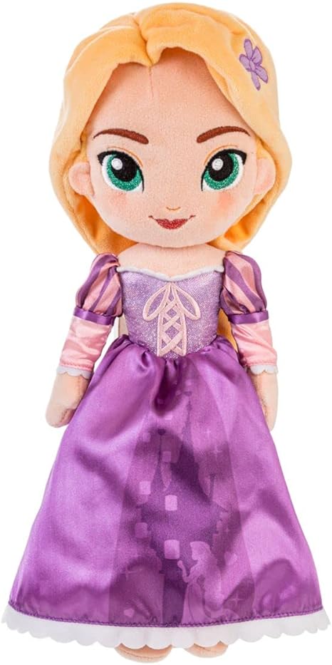 Disney Rapunzel Plush Doll, Tangled, Princess, Official Store, Adorable Soft Toy Plushies and Gifts, Perfect Present for Kids, Medium 14 Inches, Age 0