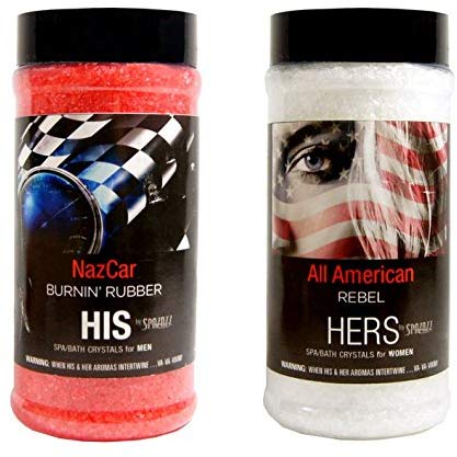 Spazazz Aromatherapy Spa and Bath Crystals - All American/Nazcar
