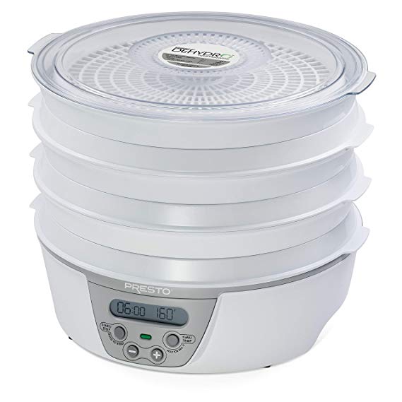 Presto 06301 Dehydro Digital Electric Food Dehydrator (Certified Refurbished)