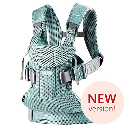 BABYBJÖRN Baby Carrier One Air, 3D Mesh, Frost Green