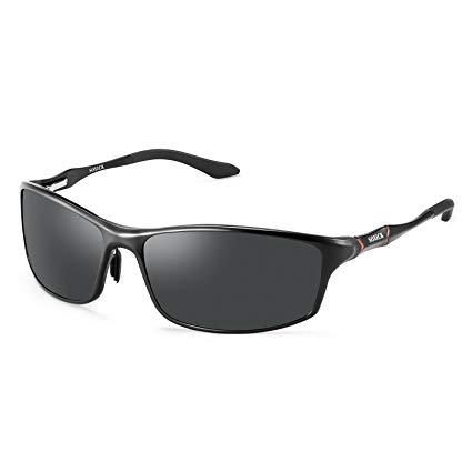 SOXICK Polarized Mens Womens Sunglasses,UV400 Metal Fashion Driving Sports Fishing Sunglasses