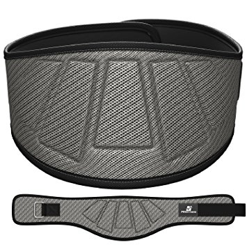 ProFitness Weightlifting Belt (6-Inch-Wide) – Proper Weight lifting Form – Unisex Back Support for Cross Training Exercises, Powerlifting Workouts, Deadlifts, Olympic Lifting and Daily Fitness