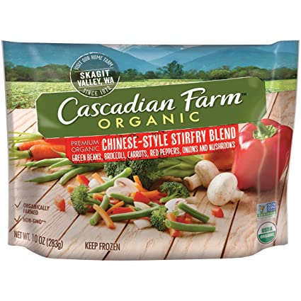 Cascadian Farm Organic Chinese Stir-fry Blend, 10oz Bag (Frozen)