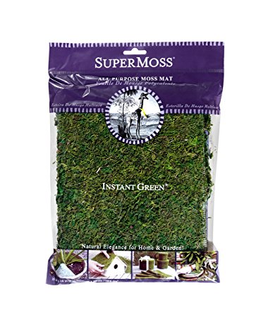 SuperMoss (22420) InstantGreen Moss Mat, Fresh Green, 18 x 16"