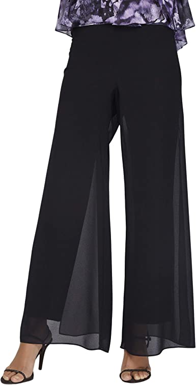 Alex Evenings Women's Straight Leg Dress Pant (Petite Regular Plus Sizes)