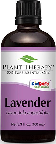 Lavender Essential Oil. 100 ml (3.3 oz). 100% Pure, Undiluted, Therapeutic Grade.