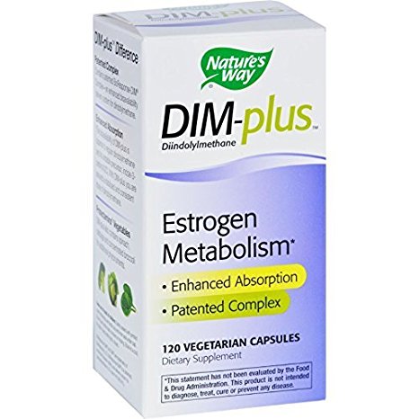 Nature's Way Dim-plus Estrogen Metabolism Formula, Capsules 120 Ea (120 X 2)