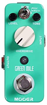 Mooer Green Mile, overdrive micro pedal