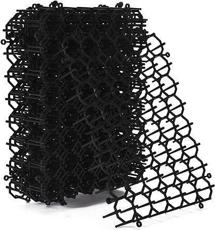 Homarden Cat Repellent Spike Mat - Indoor or Outdoor Scat Mat for Cats - Keep Cats Out of Potted Plants - Black Spike Mat Repellent with Spikes to Keep Cats Away - Garden and Furniture Protection