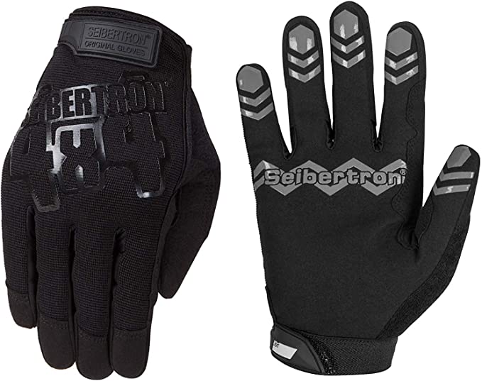 Seibertron Anti Grip Unweighted Basketball Gloves Ball Handling Gloves (Basketball Training Aid) Or Driving Gloves